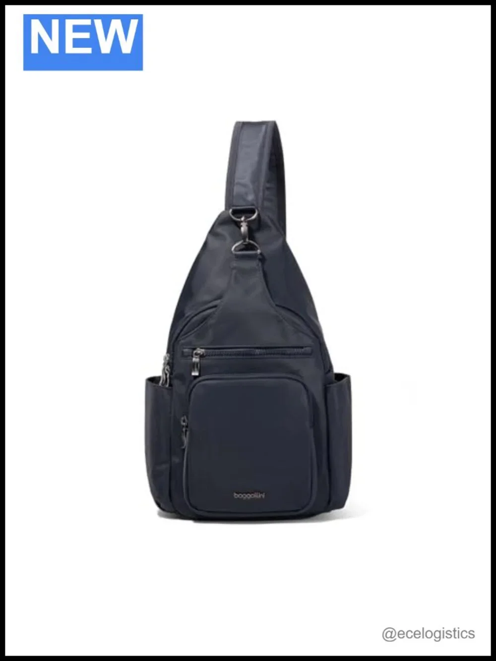 Large Crossbody Sling Bag Lightweight 9L Nylon RFID
